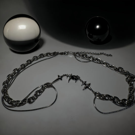 Dūhu Ink Link Chain Neck Piece